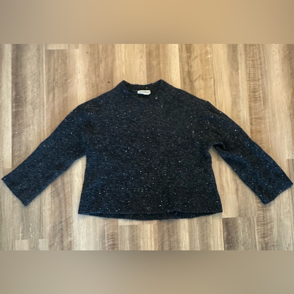 Everlane Confetti Crew Sweater XL | Merino Wool | Heavy Knit